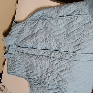 Croft&Barrow blue vest Large